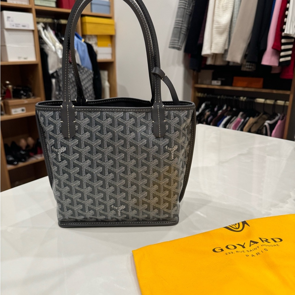 Goyard Gray Mini Anjou